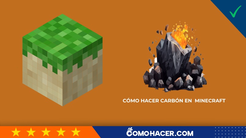 Cómo hacer carbón en Minecraft