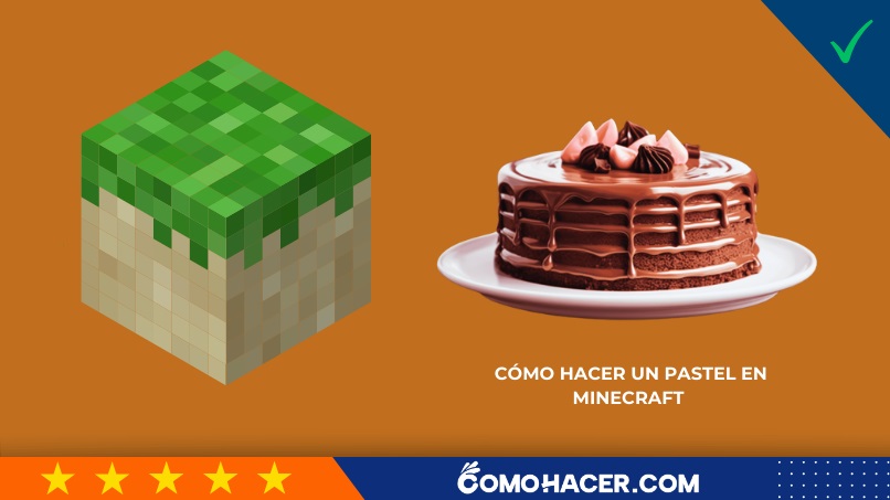 Cómo hacer un pastel en Minecraft