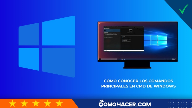 Cómo conocer los comandos principales en CMD de Windows