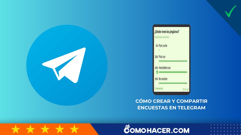 Cómo crear y compartir encuestas en Telegram